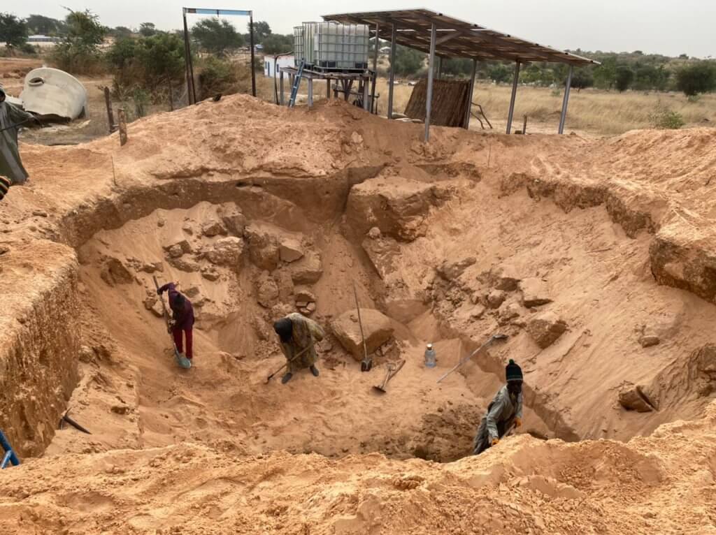 Fondation Château d'eau Ferme Gouille Mbindi